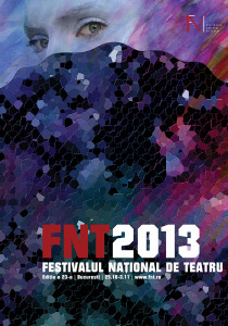 Afis FNT 2013, grafica - Cosmin Ardeleanu
